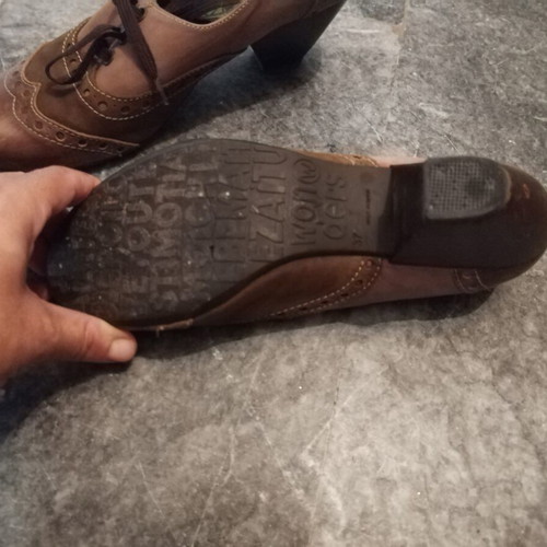 Wonders Anatomical Spanish Leather Shoes Size 37 Like New
