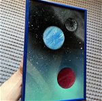 Planet spray painting (20x30)