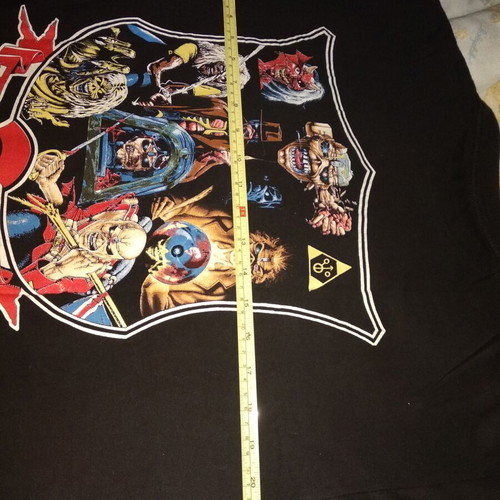 Iron Maiden The First Ten Years – Up the Irons short sleeve shirt used