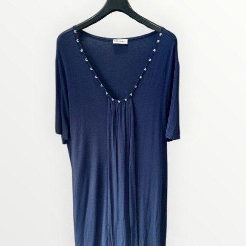 Ulla Popken blouse dress used, plus size XXL-XXXL, blue