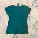 Bershka short-sleeve summer t-shirt, turquoise, size M
