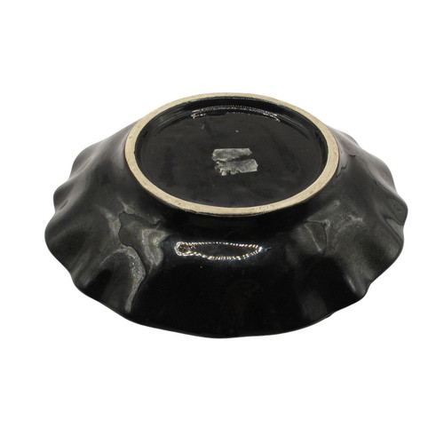 Gollico Fayence decorative plate 19 cm black like new