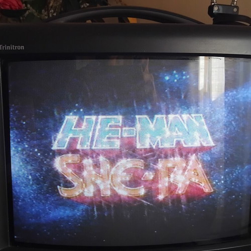 She-Ra & He-Man VHS tape used, Greek dubbed vintage animation