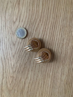 Gold-plated earrings new