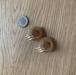 Gold-plated earrings new