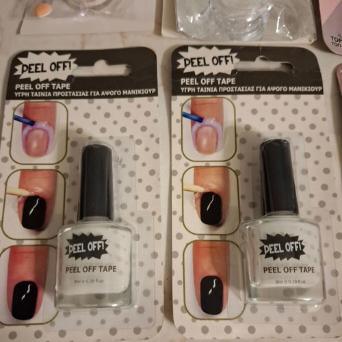 Manicure and pedicure items new in sealed packages