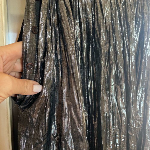 Mexx Fashion skirt silver like new, long midi