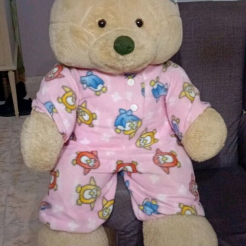 XXL teddy bear like new, size similar to armchair
