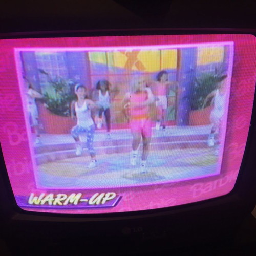 Video cassette Dance! Exercise with Barbie used 1993