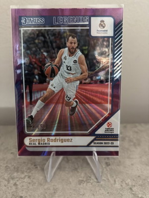Panini Donruss Euroleague Sergio Rodriguez Purple Laser Card 2024-25 new