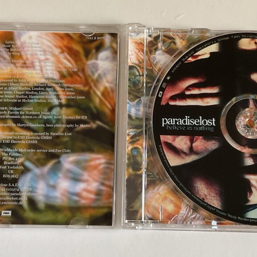 Paradise Lost Believe in Nothing CD used, very good condition