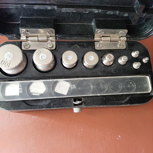 Vintage Bakelite Weight Set Soviet Union 1960s like new