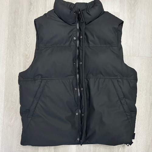 Men's puffer vest Zara like new, black, size L
