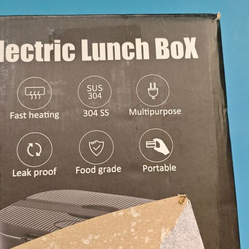 STN Electric Lunch Box 75W 1.5L Food Grade Stainless Steel