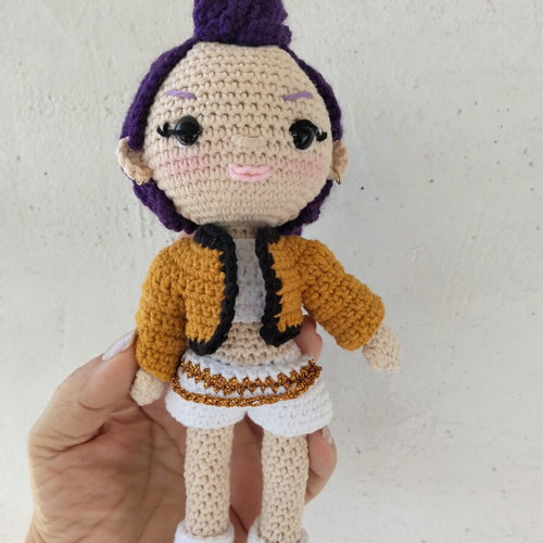 Handmade knitted Rummy Kpop doll new