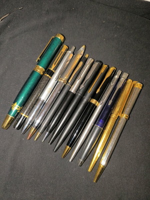 Rare valuable pens new Christian Dior, Cross, Parker, Rotring, Waterman, pen