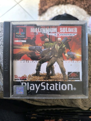 Millennium soldier Expendables PS1 σαν καινούργιο χωρίς εξώφυλλο