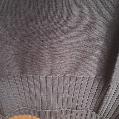 Staff cotton sleeveless vest, grey-brown