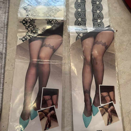 Lace Temporary Tattoos for Legs new, pack of 2