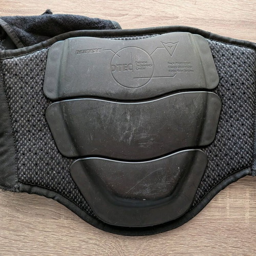 Dainese motorcycle belt used, size L