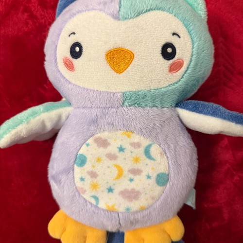 Baby Clementoni Owl with Light and White Sounds for 0+ Months like new