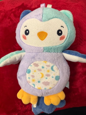 Baby Clementoni Owl with Light and White Sounds for 0+ Months like new