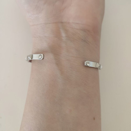 BCBG Max Azria bracelet like new, silver