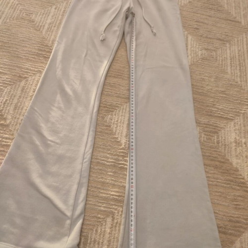 Bershka XS bell-bottom sweatpants like new, turquoise