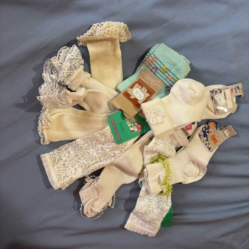 Baby socks 0-2 years new, pack of 9 pairs