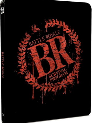 Battle Royale Steelbook like new, 2 Blu-ray + DVD, collectible