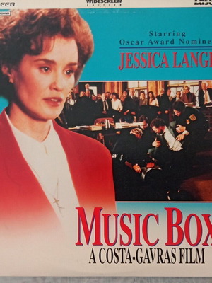 Music Box LaserDisc like new, drama (1989)