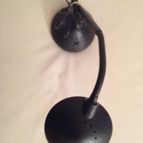 Novilux black desk lamp