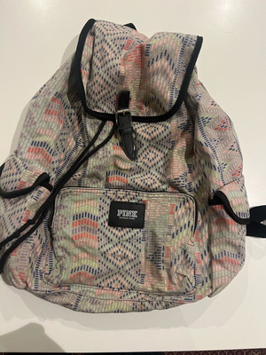 Victoria’s Secret backpack used, boho style, pink series
