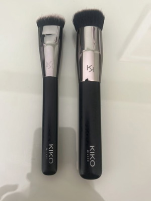 Πινέλα KIKO Milano σαν καινούργια, σετ 2 για Make Up και Contouring