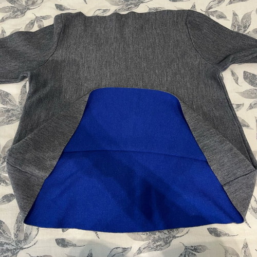 Wool blouse COS XS-S used, gray
