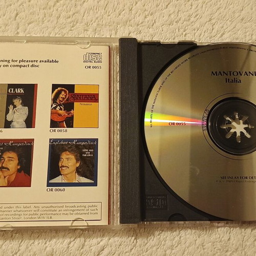 Mantovani's Italia CD new