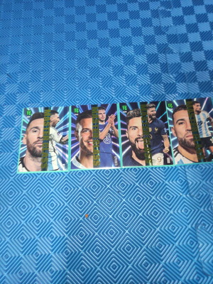Panini Top Class Master Class Football Cards set of 4 like new