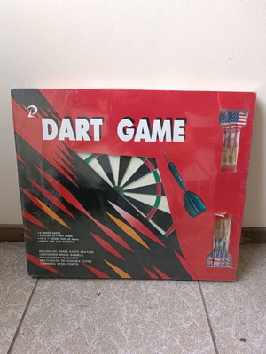 Dart game set with darts new