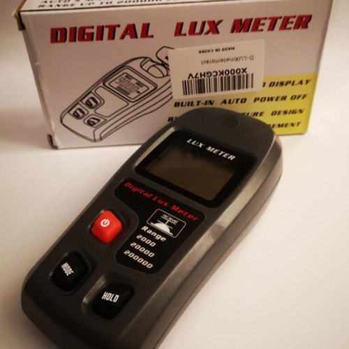 LCD Digital Display Handheld Light Lux Meter Tester new