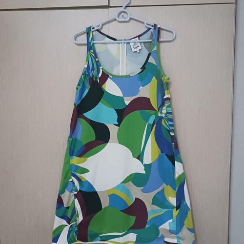 Manolo summer dress used, 100% cotton, sizes S-M, multicolor