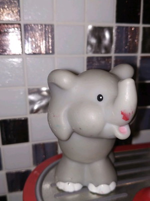 Little People Fisher Price used, 2001, with scratches on ear