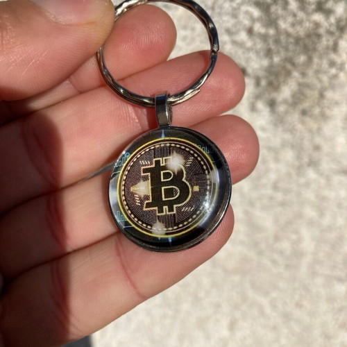 Bitcoin Crypto Fun Key Ring new