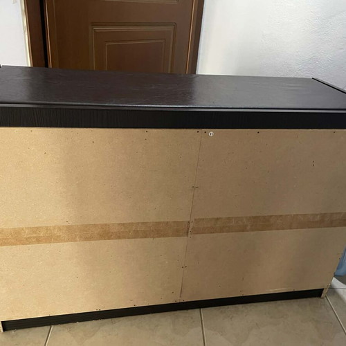 Shoe rack used with 6 compartments and cushion top