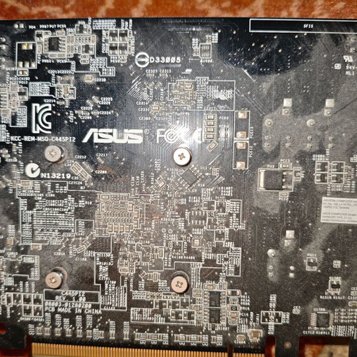 ASUS Radeon HD 7750 graphics card used, 1GB GDDR5