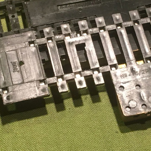 Jouef HO 1/87 rails used, set of 3 pieces