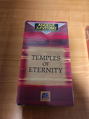 VHS Temples of Eternity μεταχειρισμένο, ντοκιμαντέρ, με υπότιτλους