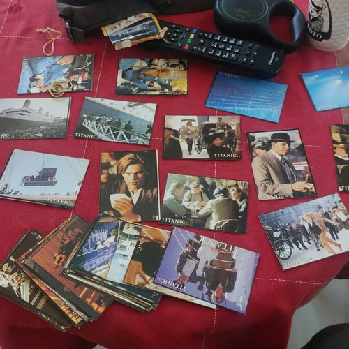 Titanic 55 stickers like new, pack