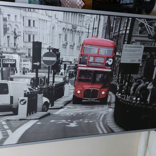 Set of 3 London frames used, Ikea