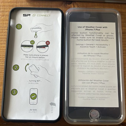 SP Connect Case and Weather Cover for iPhones 8+/7+/6s+/6+ new