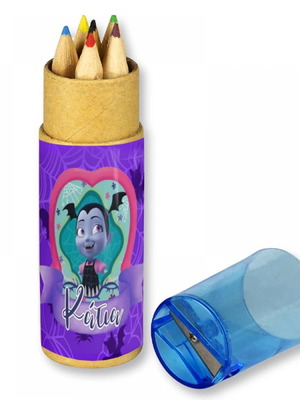 Vampirina Colored Pencils New with Child's Name, Set of 6